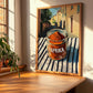 Paprika – Italian Street Café Scene, Spices Still Life, clean layout with no caption