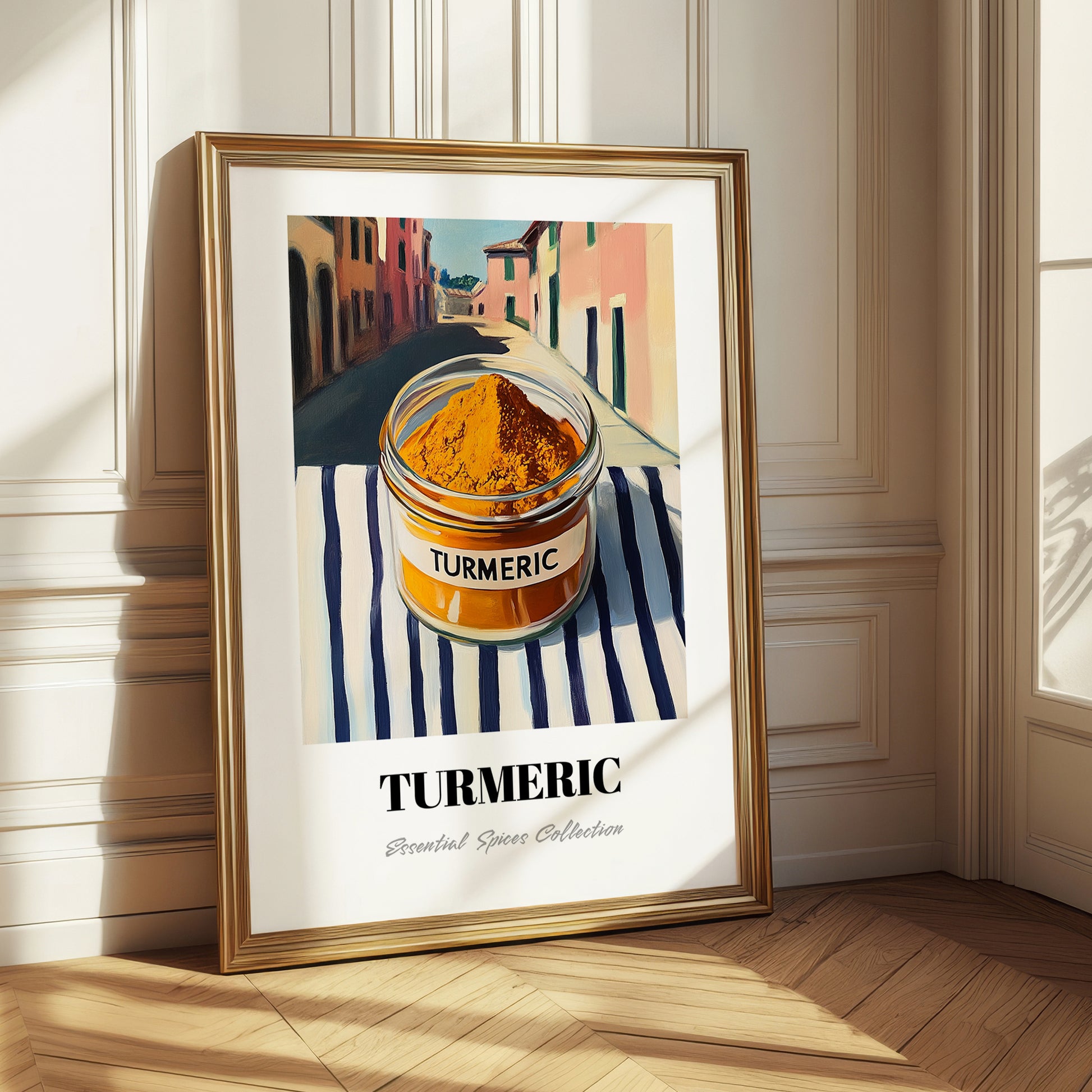 Turmeric – Italian Café on the Corner, Spices Wall Art