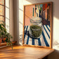 Rosemary – Italian Outdoor Café Scene, Spices Wall Print, clean layout with no caption