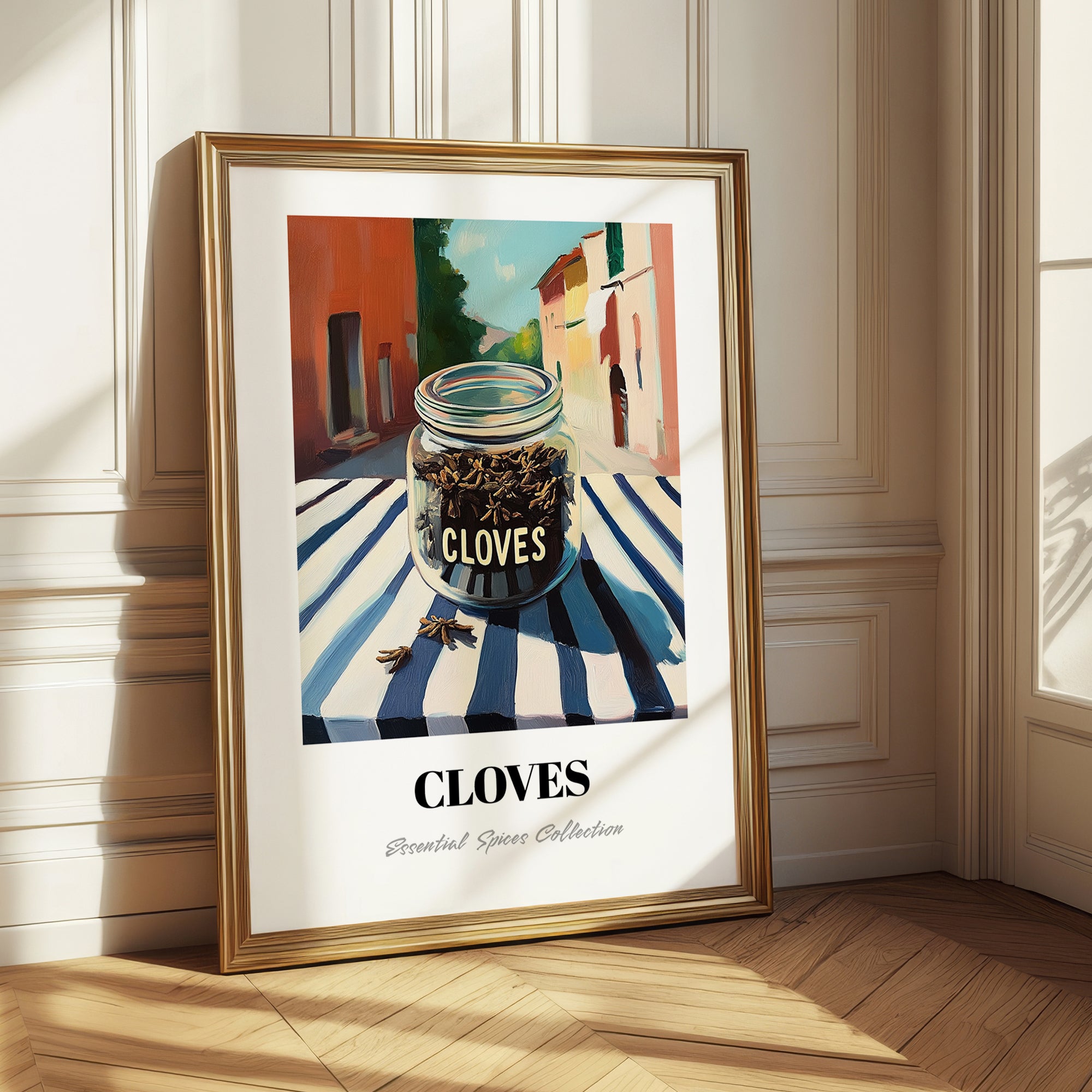 Cloves – Italian Urban Café Scene, Spices Wall Decor
