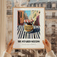 Mustard Seeds – Italian Outdoor Café Scene, Spices Wall Art, styled in a charming Paris street view