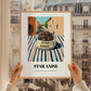 Star Anise – Italian Street Café Scene, Spices Still Life, styled in a charming Paris street view