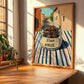 Star Anise – Italian Street Café Scene, Spices Still Life, clean layout with no caption