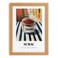 Sumac – Italian Café on the Corner, Spices Still Life, set in oak frame