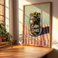 Curry Leaves – on Striped Tablecloth, Spices Wall Decor, clean layout with no caption
