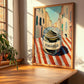 Fenugreek – Italian Urban Café Scene, Spices Illustration, clean layout with no caption