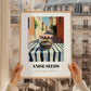 Anise Seeds – Italian Street Café Scene, Spices Print, styled in a charming Paris street view