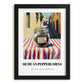 Sichuan Peppercorns – Italian Street Café Scene, Spices Wall Decor, in sleek black frame