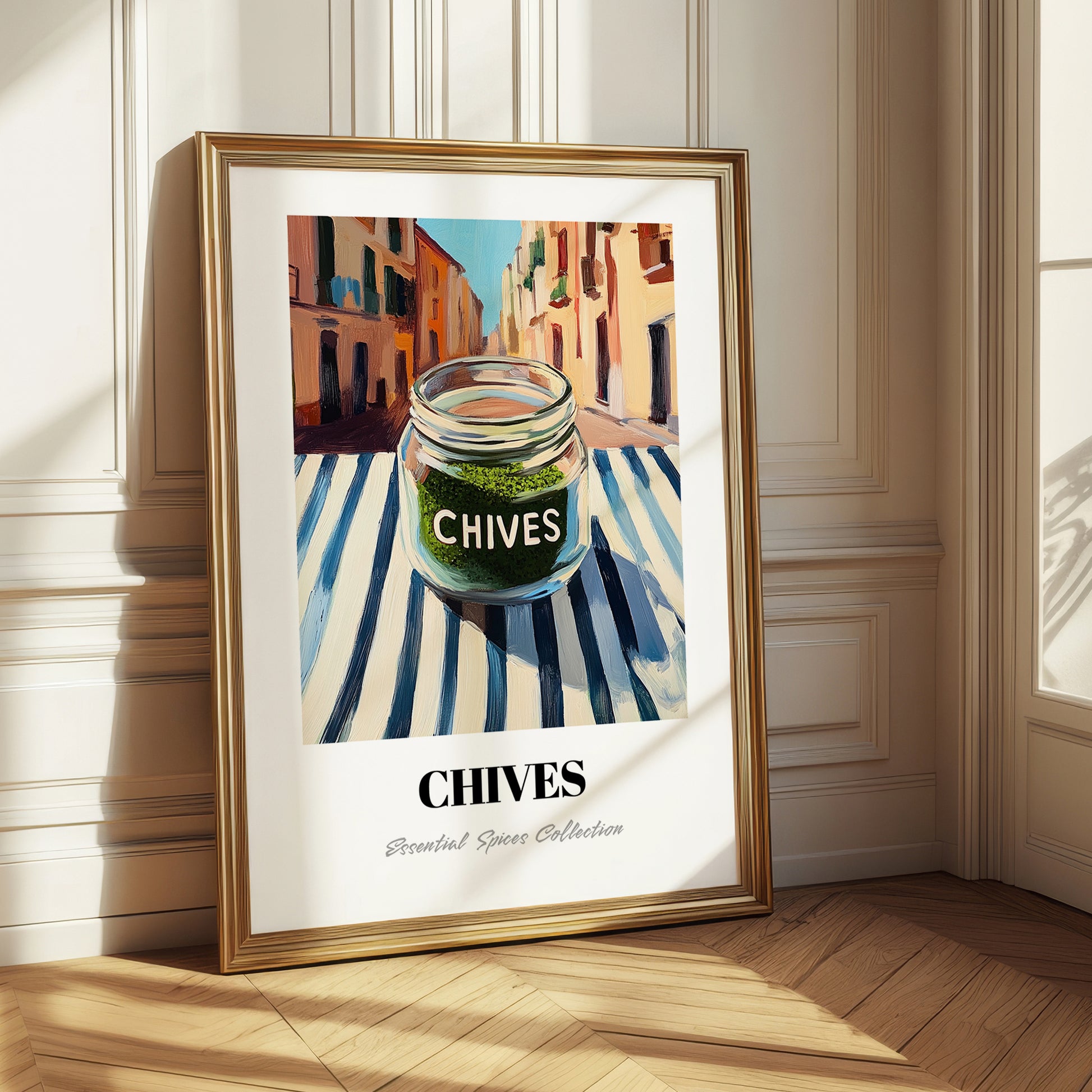 Chives – Italian Urban Café Scene, Spices Still Life