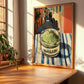 Wasabi – Italian Street Café Scene, Spices Print, clean layout with no caption