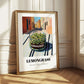 Lemongrass – Italian Street Café Scene, Spices Wall Illustration
