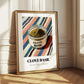 Clove Basil – on Striped Tablecloth, Spices Poster