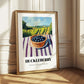 Huckleberry – Green Valley Landscape, Berries Painting