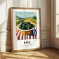 Kale – Green Valley Landscape, Vegetable Wall Decor