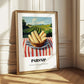 Parsnip – Valley Café Scene, Vegetable Painting