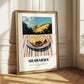 Shawarma – Hilltop Café Scene, Middle Food Wall Art