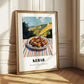 Kebab – Hilltop Table Scene, Turkish Food Poster