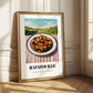 Ratatouille – Hilltop Table Scene, French Food Poster