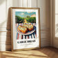 Garlic Bread – Hillside Café View, Italian Food Wall Decor