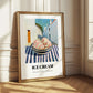 Ice Cream – White village Café on the Corner, American Ice Cream Wall Decor 
