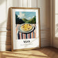 Naan – Hilltop Café Scene, Indian Food Wall Art