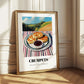 Crumpets – Hilltop Table Scene, British Pastry Still Life 