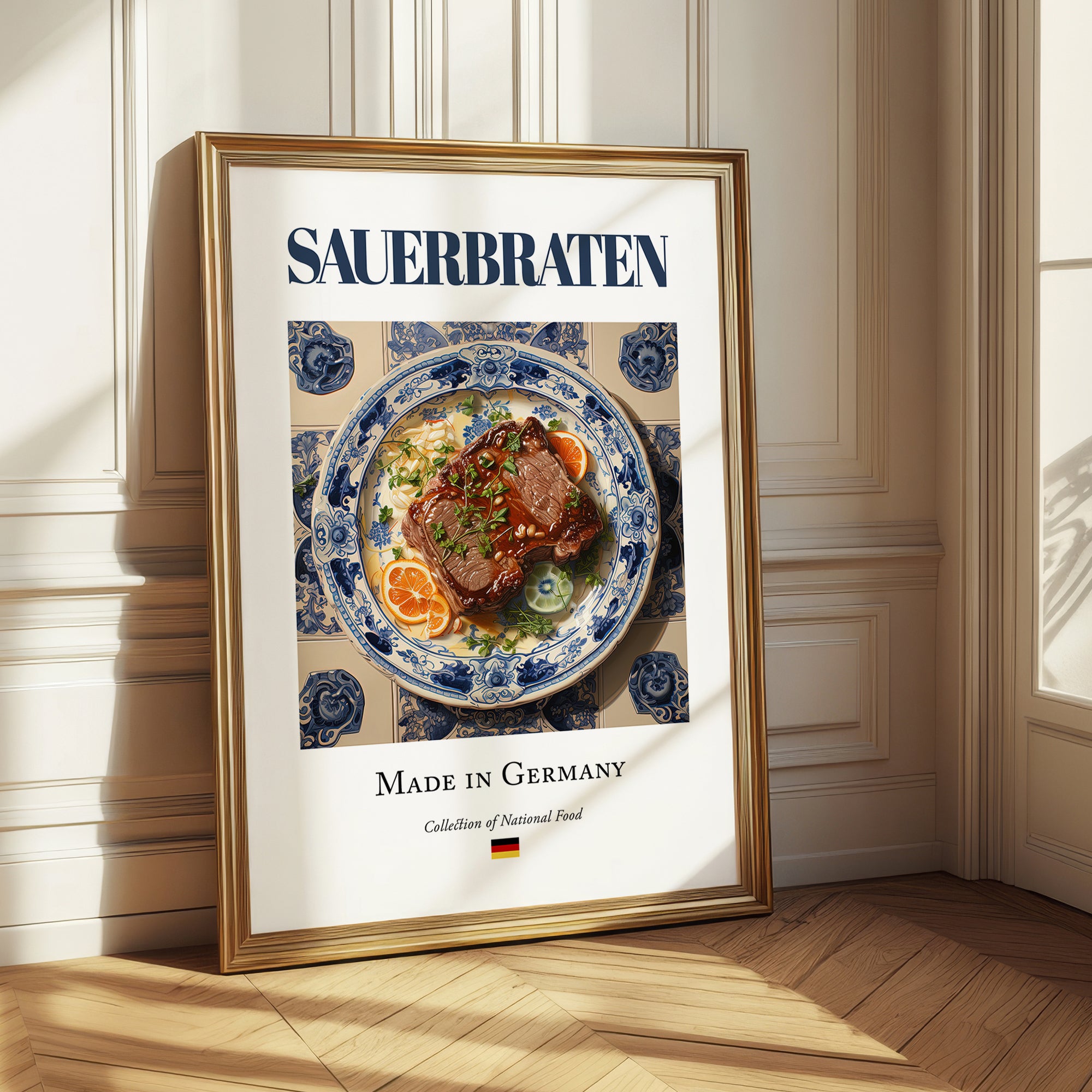 Sauerbraten – German Stew Dish, Tavern Poster