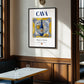Cava – Spanish Sparkling Wine, Wine Bar Print, clean layout with no caption