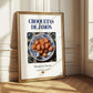 Croquetas de Jamón – Spanish Snack Dish, Tavern Illustration