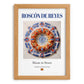 Roscón de Reyes – Spanish Dessert Dish, Brasserie Wall Art, set in oak frame