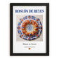 Roscón de Reyes – Spanish Dessert Dish, Brasserie Wall Art, in sleek black frame