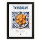 Torrijas – Spanish Dessert Dish, Fine Dining Restaurant Wall Art, in sleek black frame