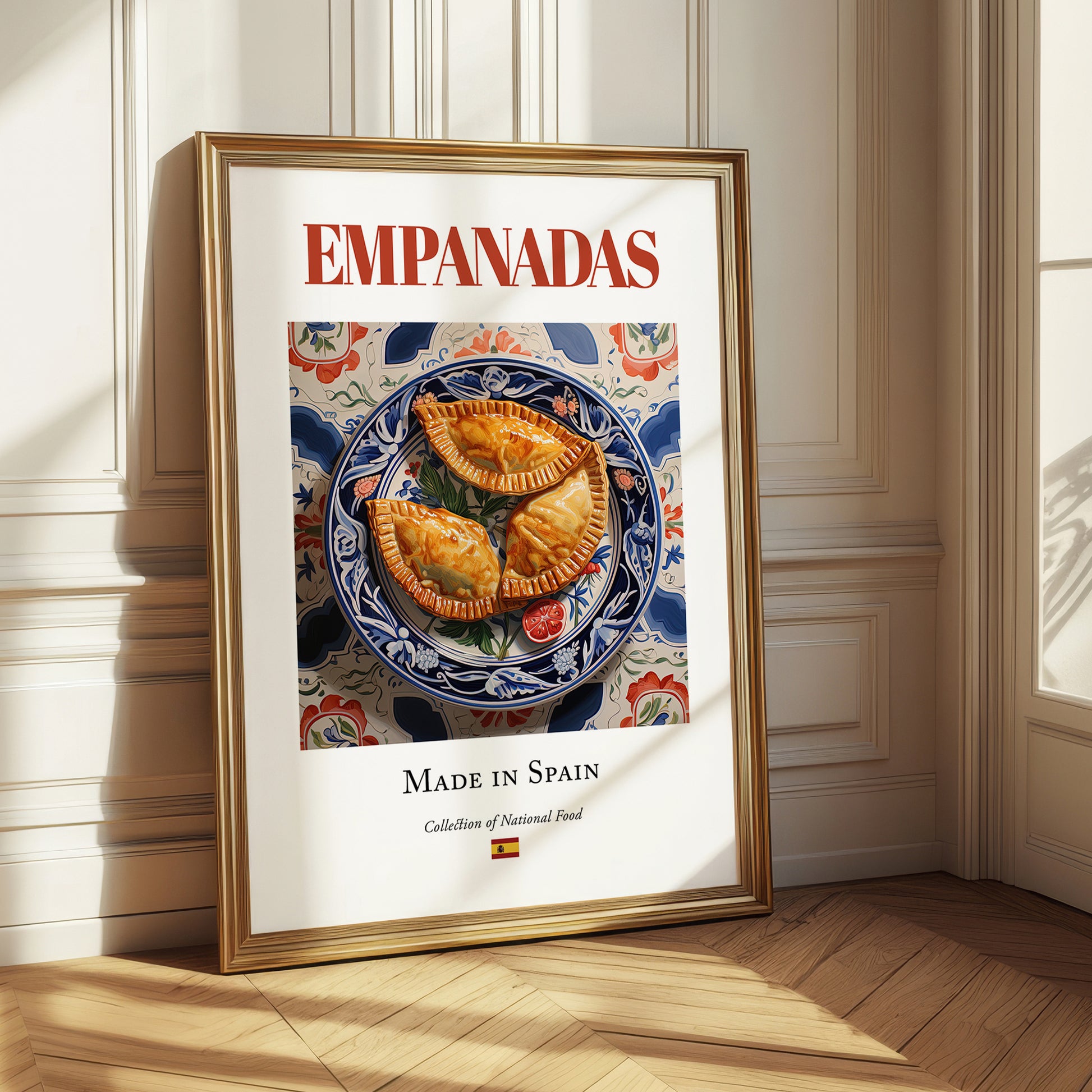 Empanadas – Spanish Snack Dish, Bistro Painting