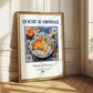 Quiche au fromage – French Dish, Bistro Painting