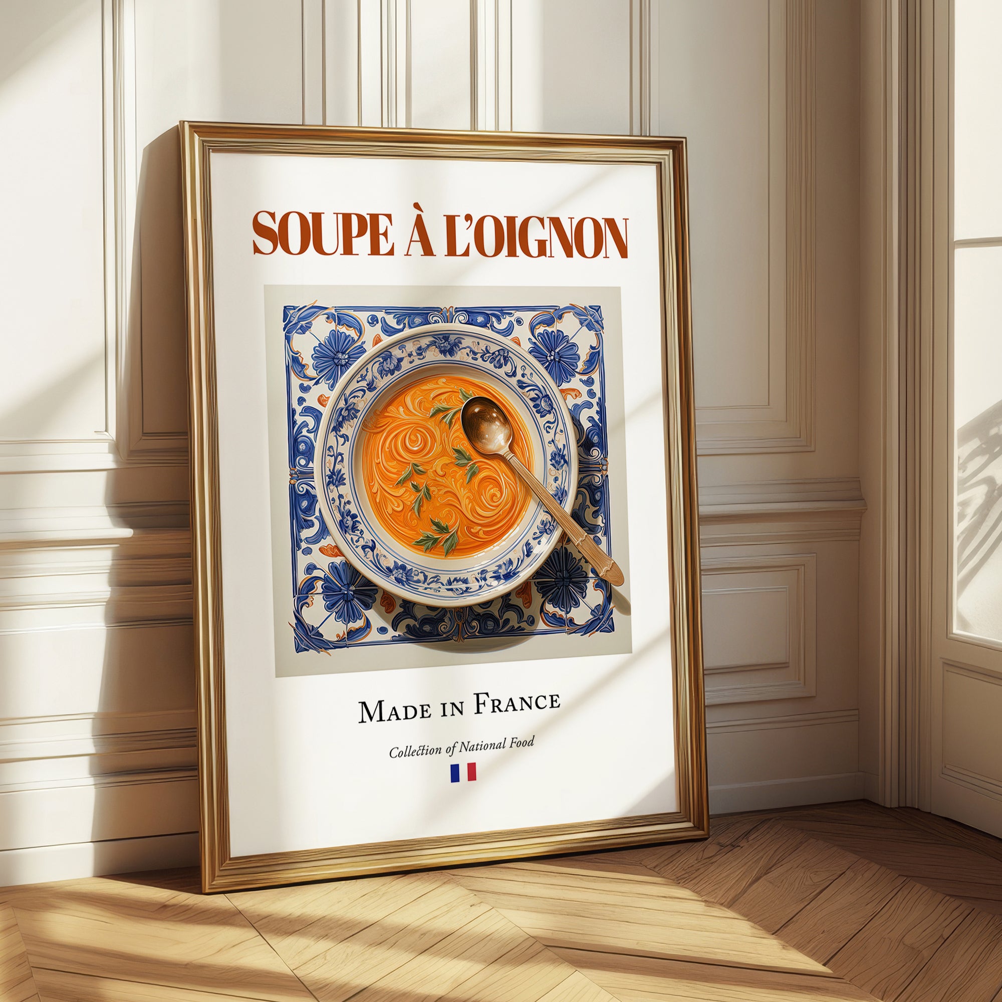 Soupe à l’oignon – French Soup Dish, Tavern Painting