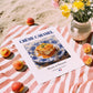 Crème caramel – French Dessert Dish, Restaurant Poster, unframed on coastal sand