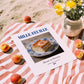 Mille-feuille – French Dessert Dish, Bistro Painting, unframed on coastal sand