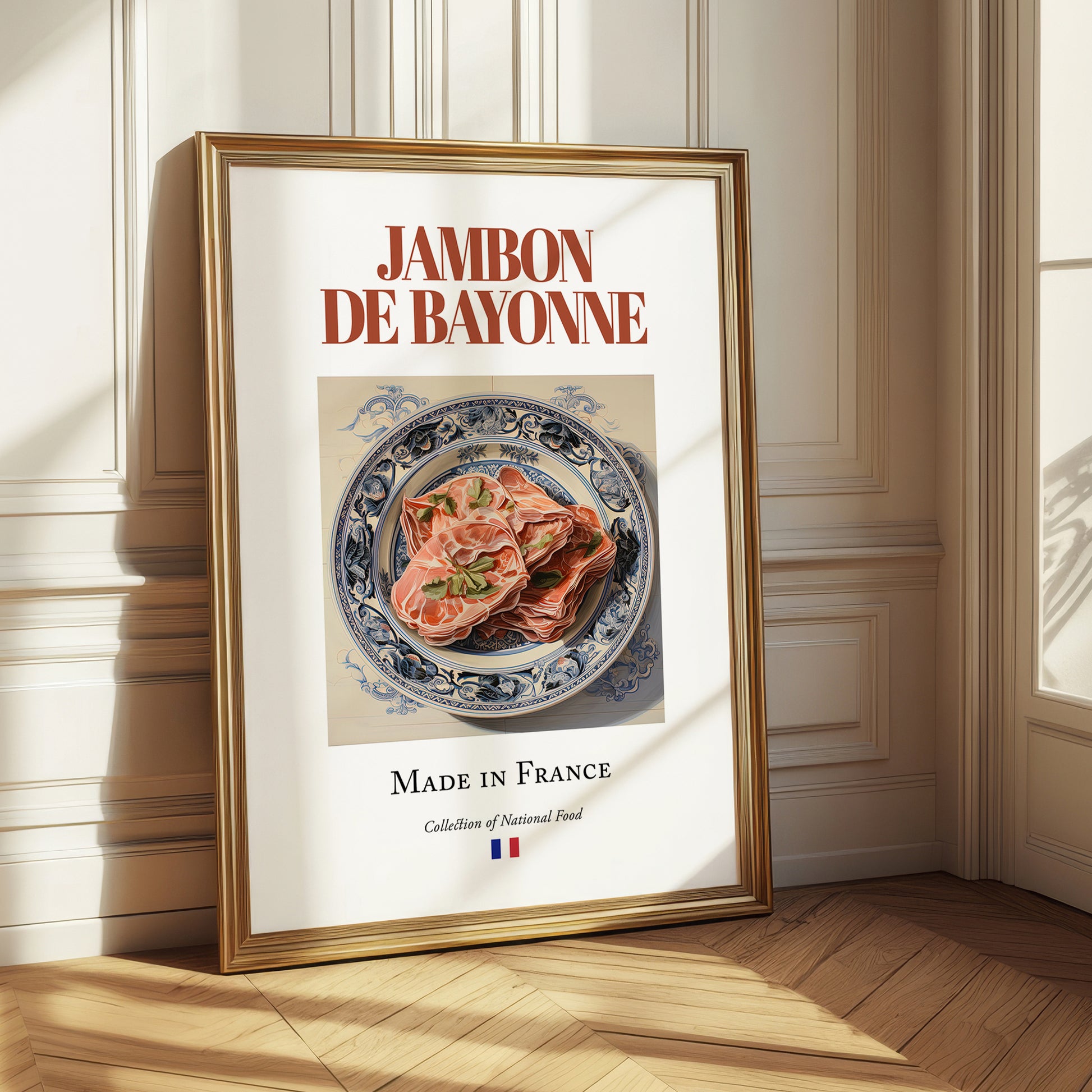 Jambon de Bayonne – French Meat Dish, Tavern Print