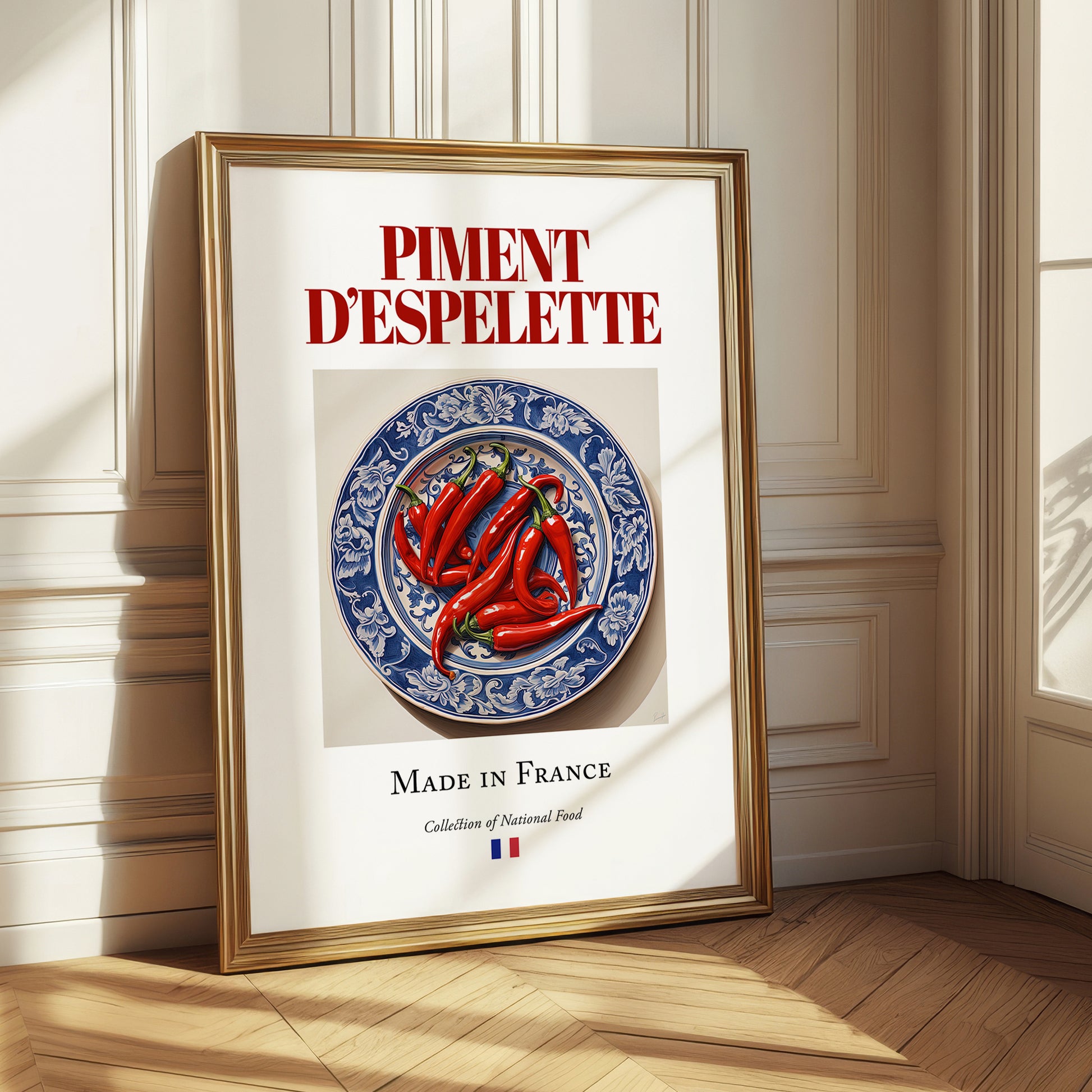 Piment d'Espelette – French Spice Dish, Café Print
