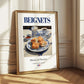 Beignets – French Dessert Dish, Brasserie Wall Art