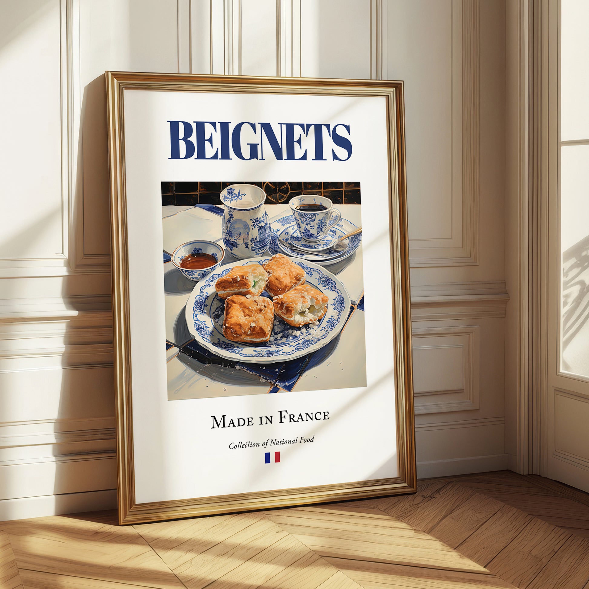Beignets – French Dessert Dish, Brasserie Wall Art