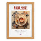 Mousse – French Dish, Tavern Wall Art, set in oak frame