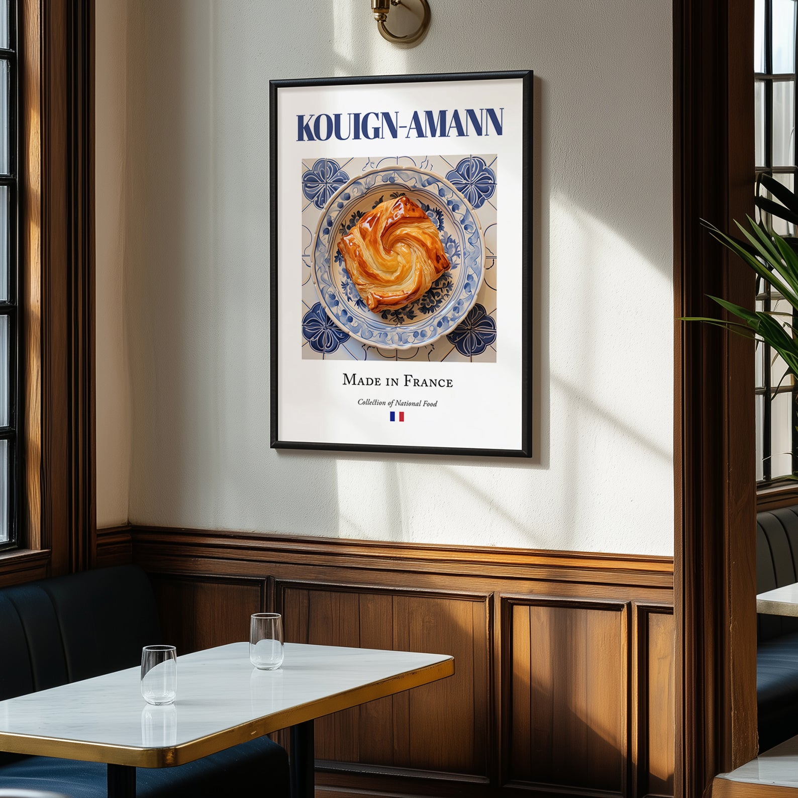 Kouign-amann – French Dessert Dish, Brasserie Still Life, clean layout with no caption