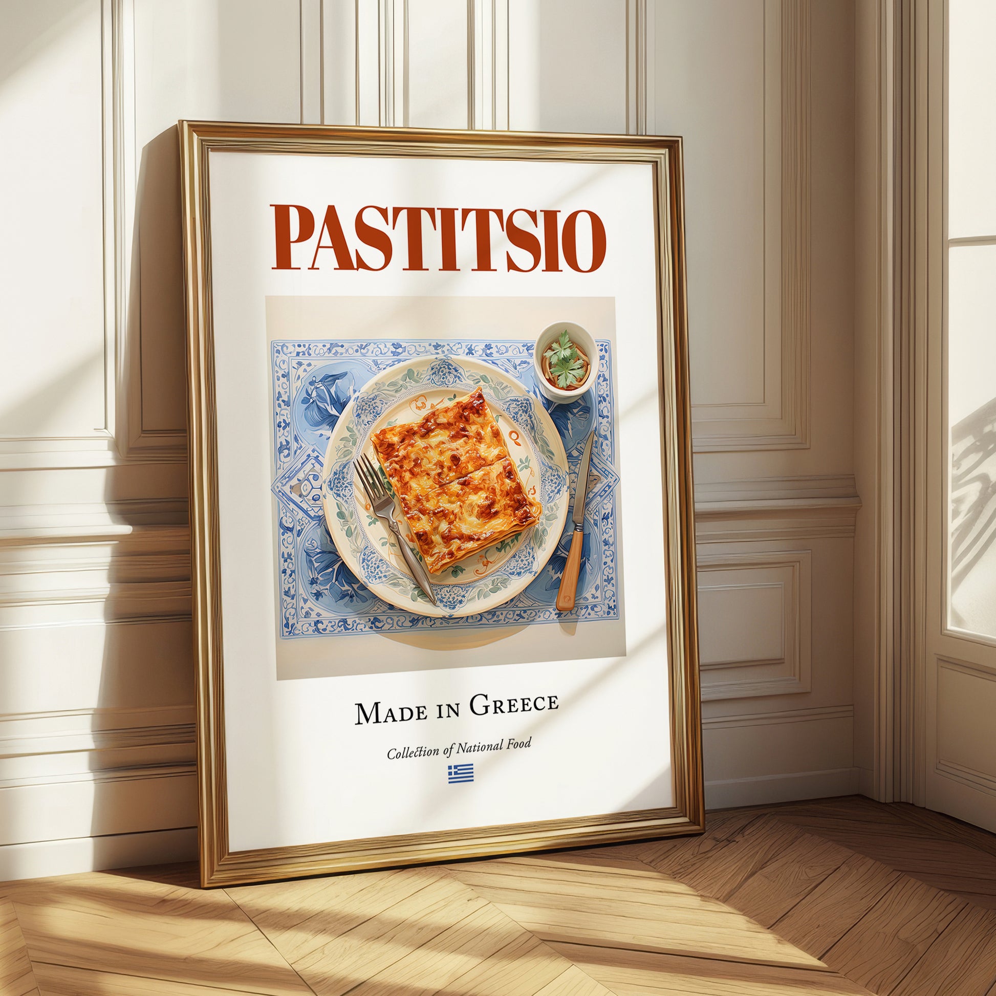 Pastitsio – Greek Meat Dish, Tavern Wall Decor