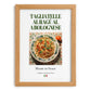 Tagliatelle al ragù alla Bolognese – Italian Pasta, Trattoria Poster, set in oak frame