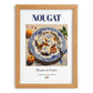 Nougat – Italian Dessert Dish, Restaurant Print, set in oak frame