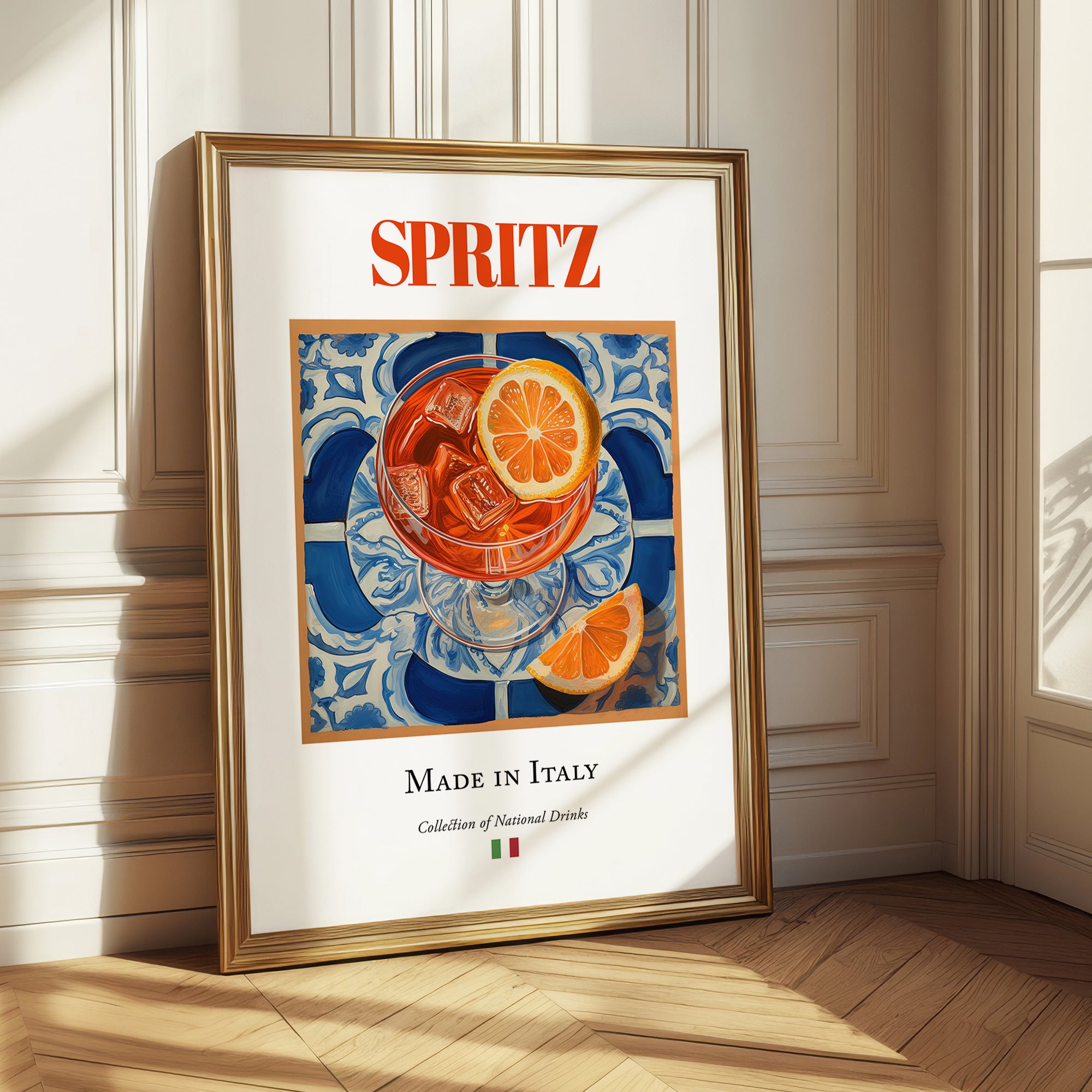 Spritz – Italian Cocktail Drink, Hotel Lobby Poster