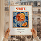 Spritz – Italian Cocktail Drink, Hotel Lobby Poster, styled in a charming Paris street view