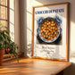 Gnocchi di Patate – Italian Dish, Café Still Life, no-text version framed in wood