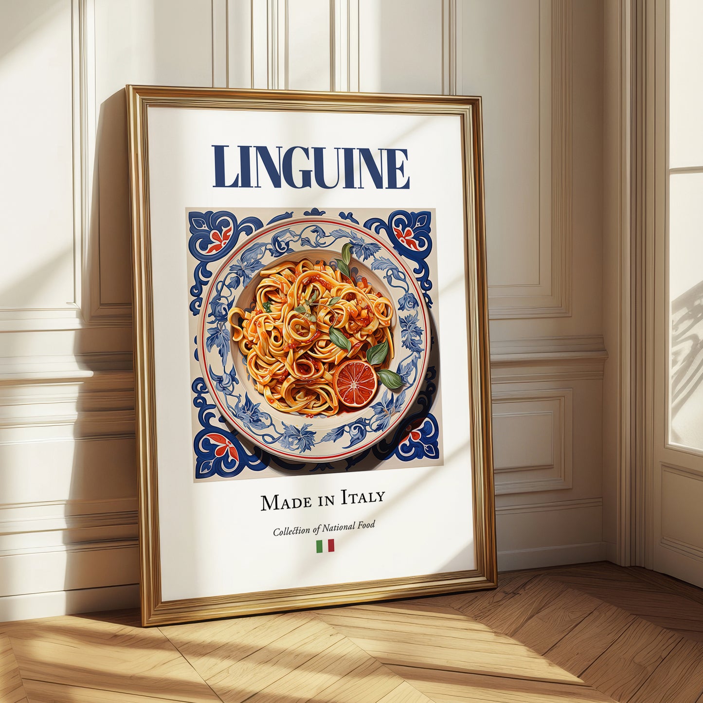 Linguine – Italian Pasta, Ristorante Painting